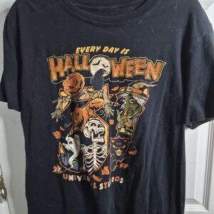 Universal Black and Orange Horror Nights Tee